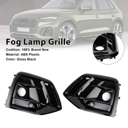 Griglia fendinebbia anteriore nera Audi Q5 SQ5 S-Line 2021-2025