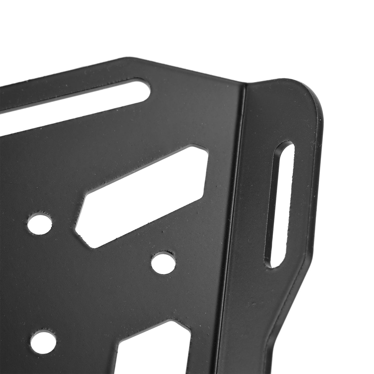 2021-2024 Tiger 850 Sport PORTAPACCHI SUPERIORE IN ALLUMINIO NERO PIASTRA PORTABAGAGLI
