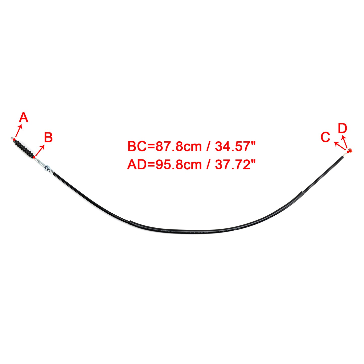 Nuovo filo cavo frizione per Kawasaki ZX6R ZX 6R 2005-2006 Generico