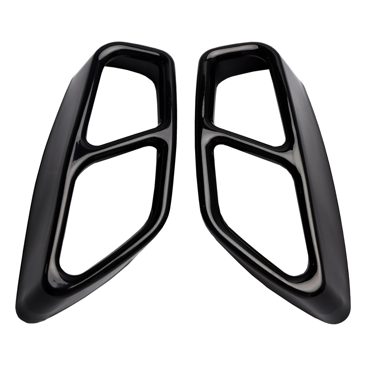 2x copertura del tubo della punta dell'ammortizzatore di scarico per BMW 5 G30 G31 2018-2022