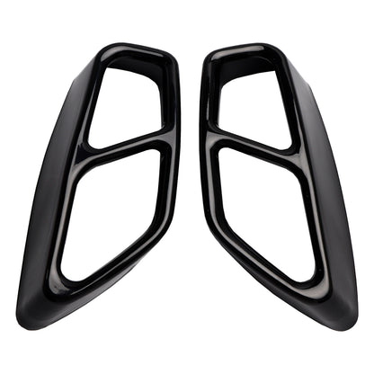 2x copertura del tubo della punta dell'ammortizzatore di scarico per BMW 5 G30 G31 2018-2022