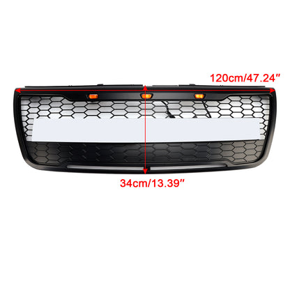 Griglia paraurti anteriore superiore grigia Ford Explorer 2012-2015 con luci