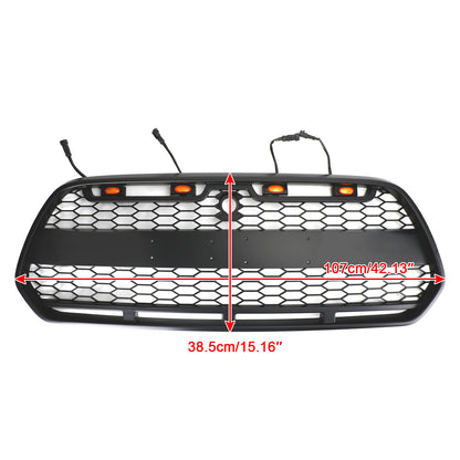 2015-2018 Ford Transit MK8 Raptor Griglia del paraurti anteriore nero matto w / LED