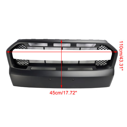 Griglia paraurti anteriore Matt Black Ford Ranger 2015-2019 T7 Stile Raptor