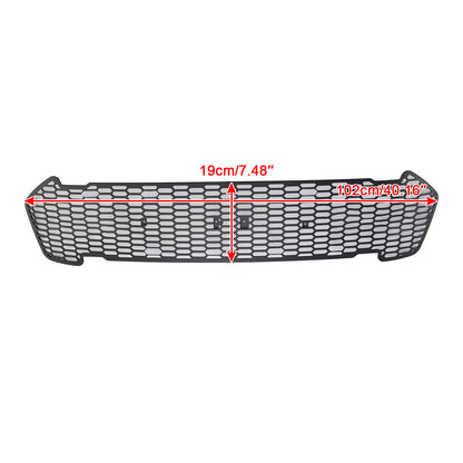 Griglia paraurti anteriore nero opaco adatta per Ford Ranger 2015-2019 T7 W/LED