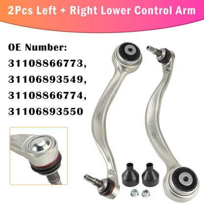 Braccio di controllo inferiore sinistro + destro 2 pezzi BMW X5 G05 X6 G06 X7 G07 2019-2024