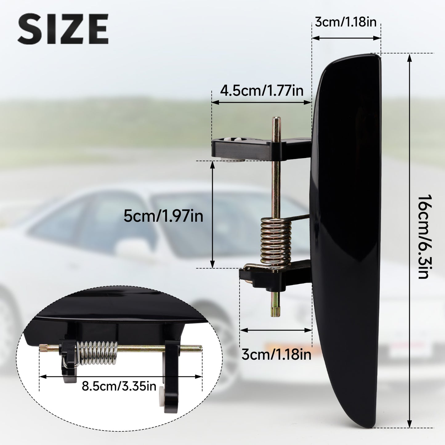 Leve per maniglia esterna porta Acura Integra 1994-2001 2 pezzi