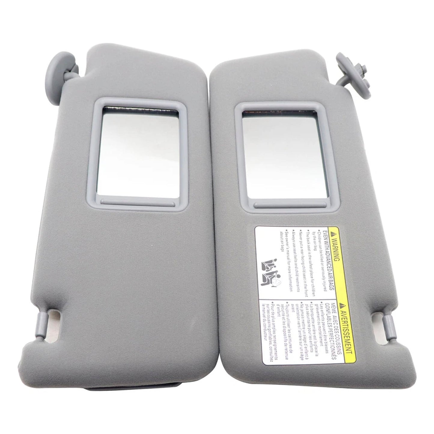 Visiera parasole grigia sinistra e destra 2013-2018 Nissan Altima 2 pezzi 74320-04181-B1 74310-04181-B1