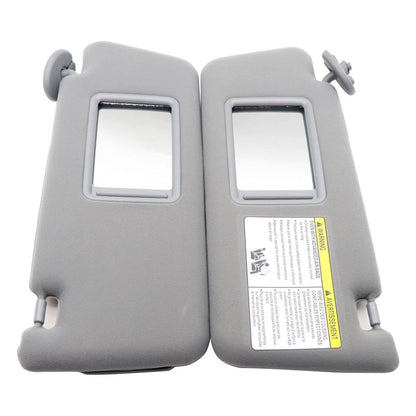 Visiera parasole grigia sinistra e destra 2013-2018 Nissan Altima 2 pezzi 74320-04181-B1 74310-04181-B1