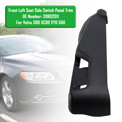 Rivestimento del pannello degli interruttori laterali del sedile anteriore sinistro Volvo S80 XC90 V70 S60 2007-2014 39802011
