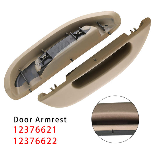 2 pezzi Copertura maniglia bracciolo portiera per furgone Chevy GMC Savana 1996-2002 Beige