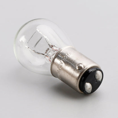 10 lampadine tubolari per auto P21/5W BAY15D 7528 12V 21/5W per OSRAM