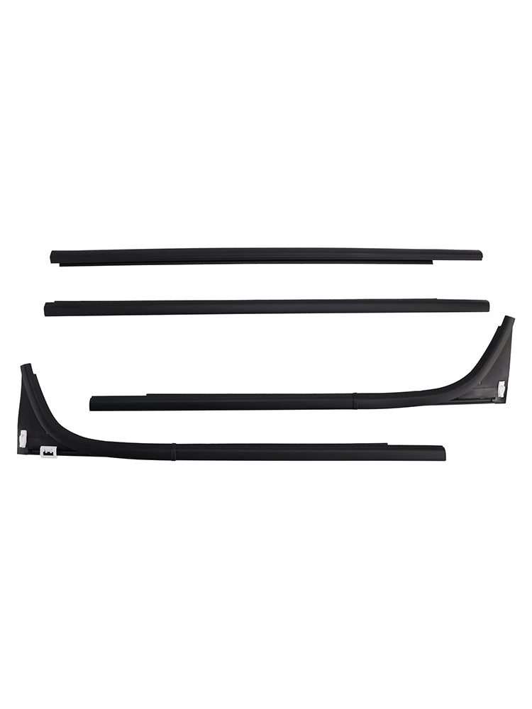 4 pezzi di guarnizione interna ed esterna per porta per Mazda BT-50 Pro Pick Up 2012-2019