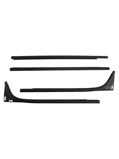 4 pezzi di guarnizione interna ed esterna per porta per Mazda BT-50 Pro Pick Up 2012-2019