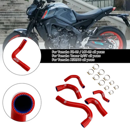 Yamaha MT-09 XSR900 Tracer 9/GT tutti gli anni Tubo refrigerante radiatore in silicone