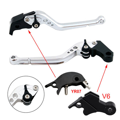Leva frizione freno lunga adatta per YAMAHA XSR900 XSR900GP MT-09 MT-09SP 2024-2025