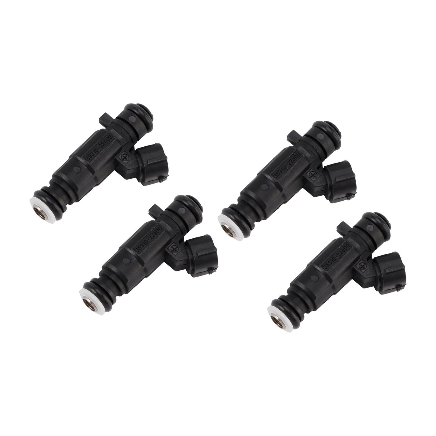 4 iniettori di carburante per Hyundai Accent 2000-2005 e Getz 2003-2005, codice 35310-22600.