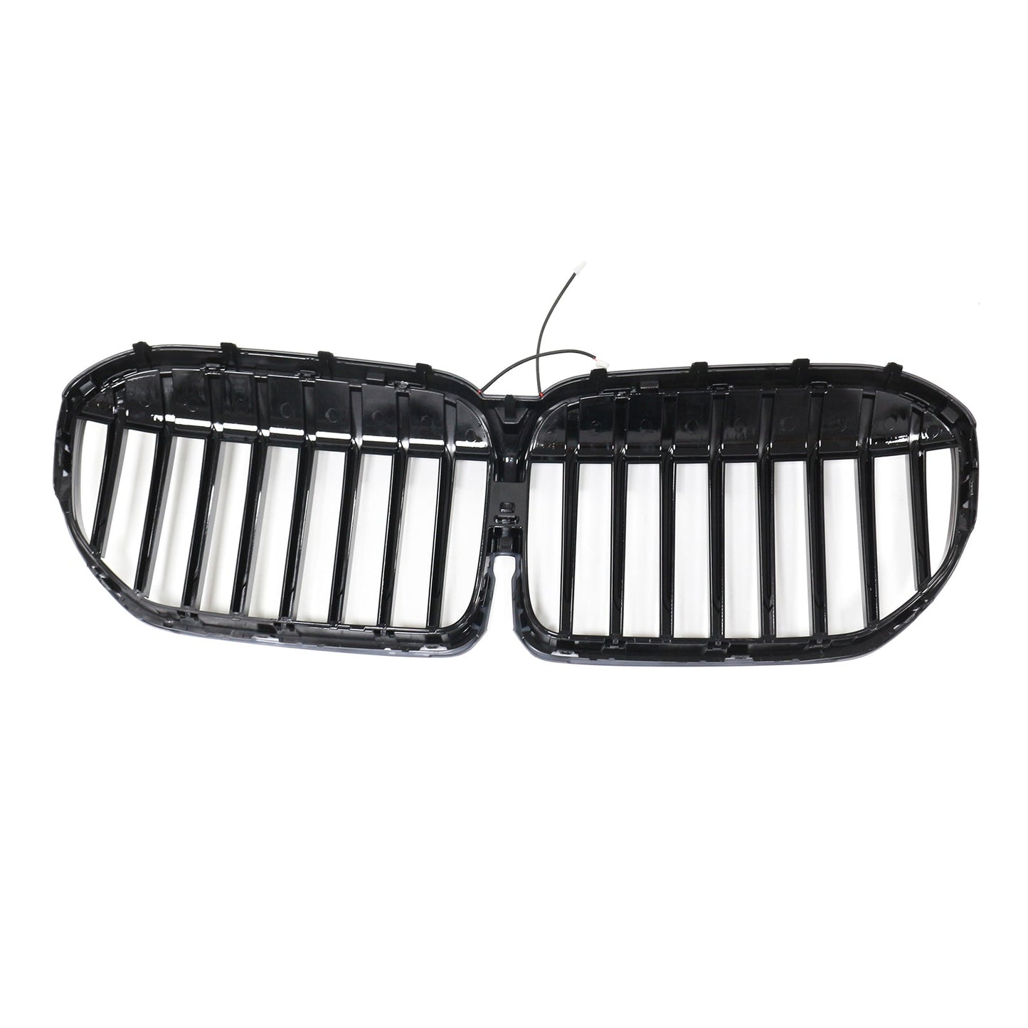 Griglia anteriore nera lucida a stecca singola per BMW Serie 7 G11 G12 2019-2022