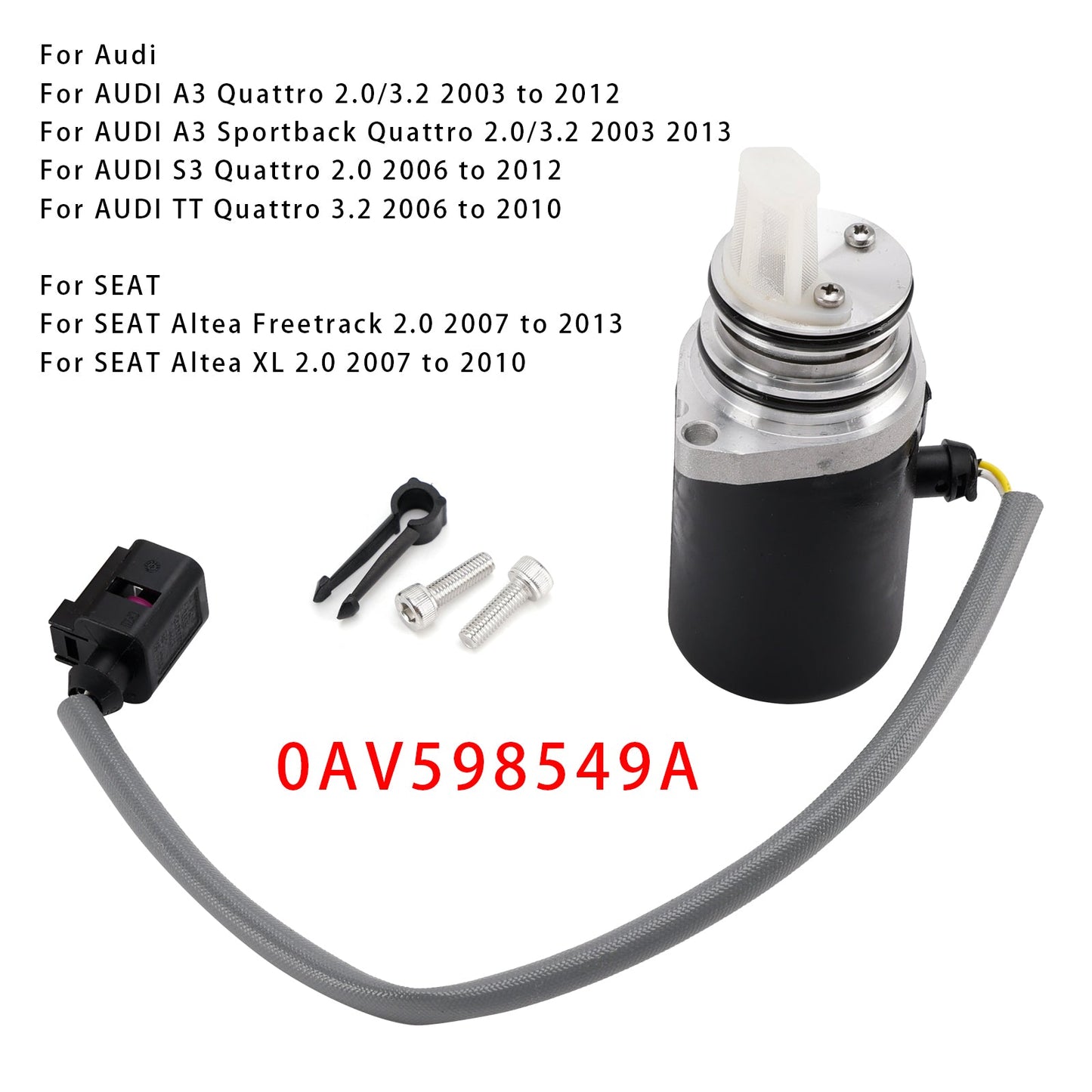 Pompa differenziale posteriore VW Passat Station Wagon/Variant 2.0/3.2/3.6 2005-2010 0AV598549A