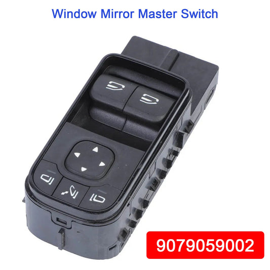 Interruttore principale specchietto retrovisore finestrino Mercedes-Benz Sprinter 3500 XD 2018-2021 9079059002