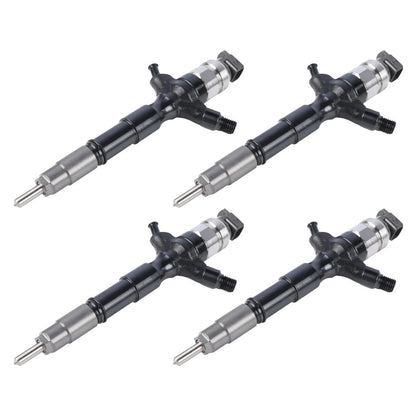 Iniettori di carburante (4 pezzi) per Toyota Hilux Hiace 2KD-FTV 2.5L Motore 095000-8530