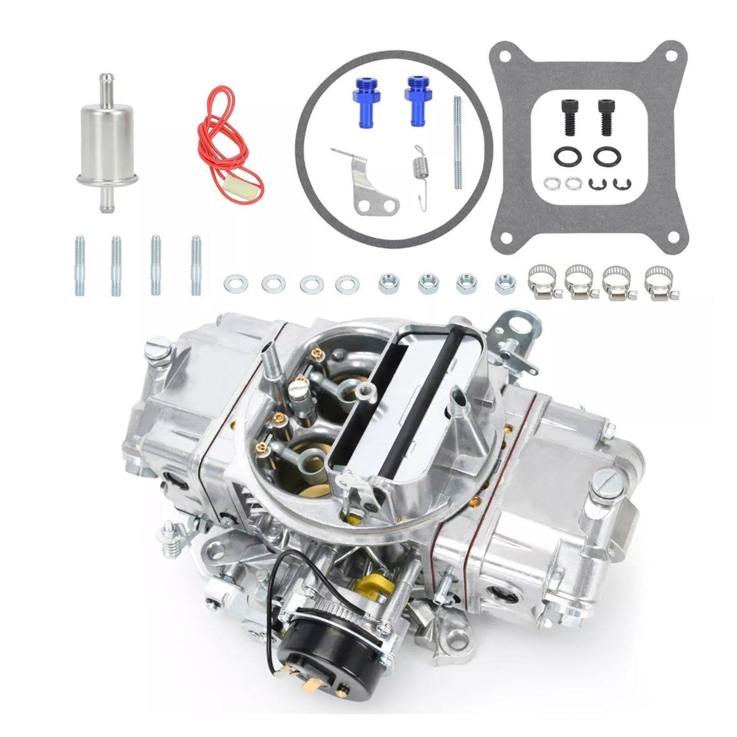 Carburatore BR-67213 a 4 corpi, 750 CFM, doppia pompa, con starter elettronico