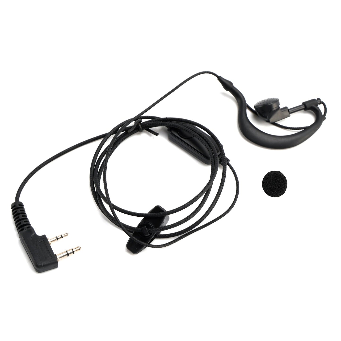 K-031 Cuffie con gancio auricolare con filo di pressione per TK-208 TH-D7 RPU416A KG-UVD1 TG-K4AT
