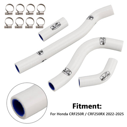 Tubo flessibile del liquido di raffreddamento del radiatore in silicone Honda CRF250R CRF250RX 2022-2025