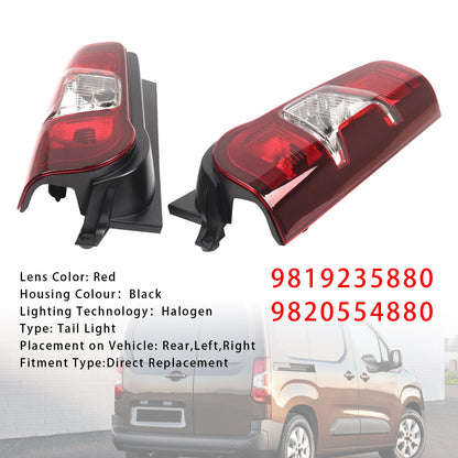 Fanale posteriore sinistro e destro Citroen Berlingo 2018+ 9819235880 9820554880