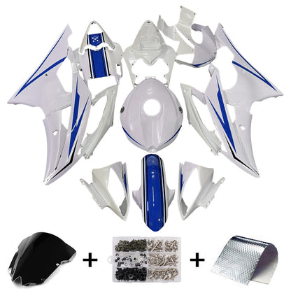Kit carenatura iniezione plastica ABS per Yamaha YZFR6 YZF-R6 2008-2016
