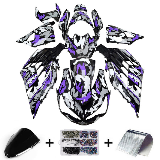 Kit carenatura iniezione adatto per Kawasaki ZX14R ZZR1400 2012-2025