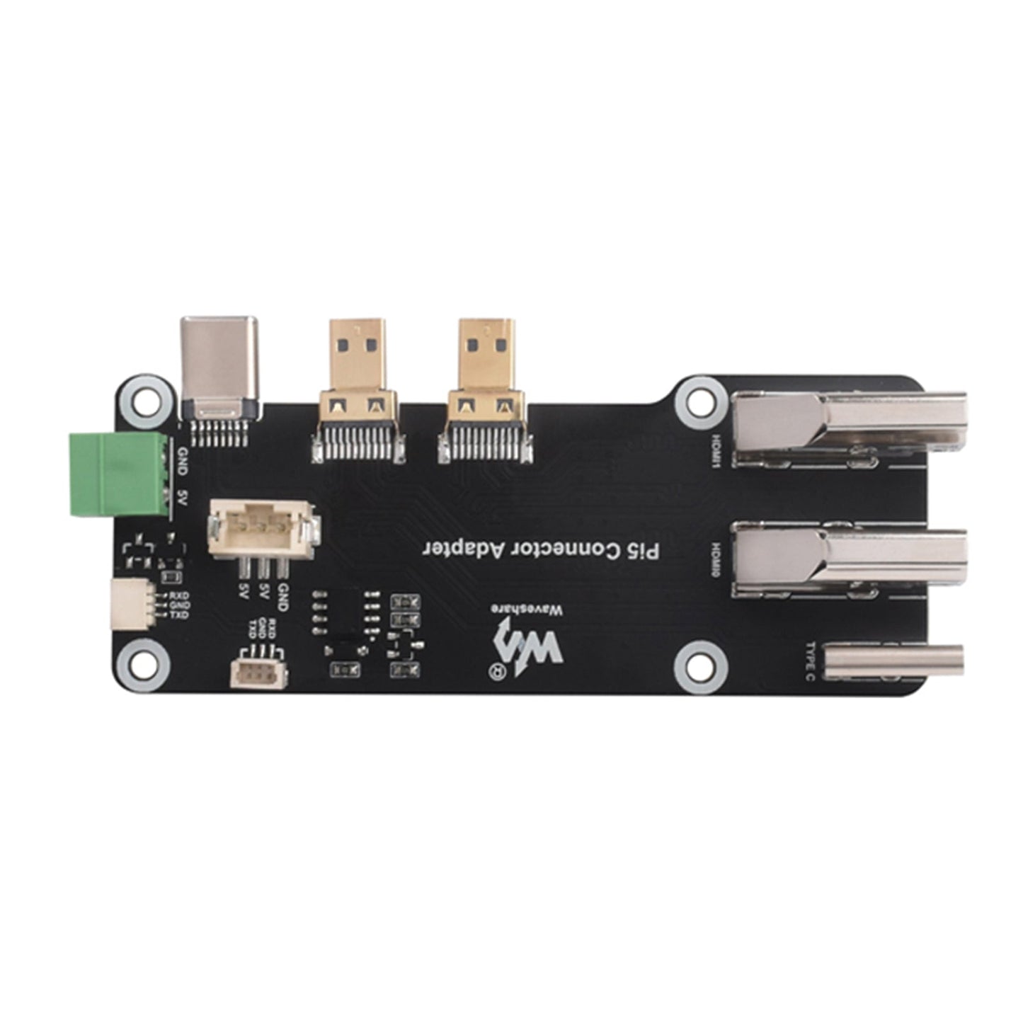 Scheda di espansione multifunzione Raspberry Pi HDMI doppia uscita 4K con Pi5/Pi4B