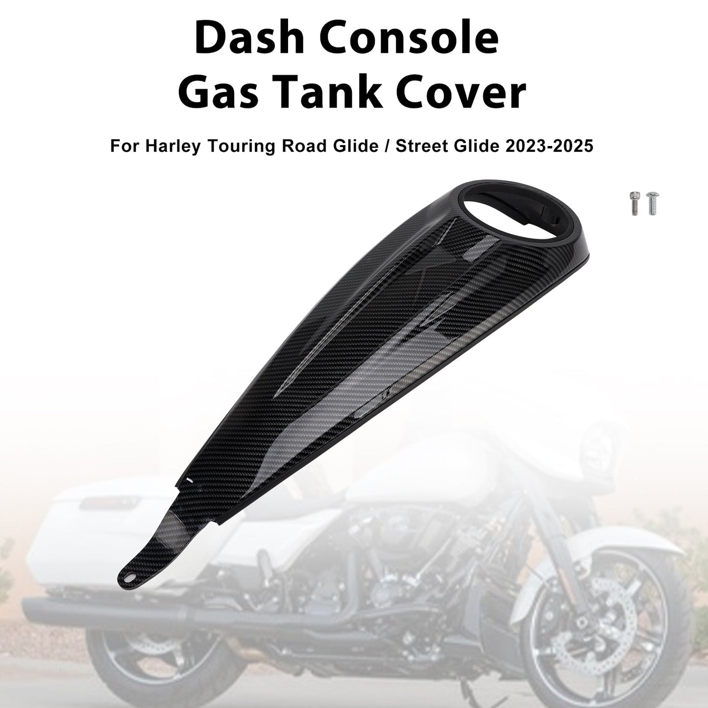 Copertura del serbatoio del carburante per console del cruscotto per Touring Road Glide / Street Glide 2023-2025