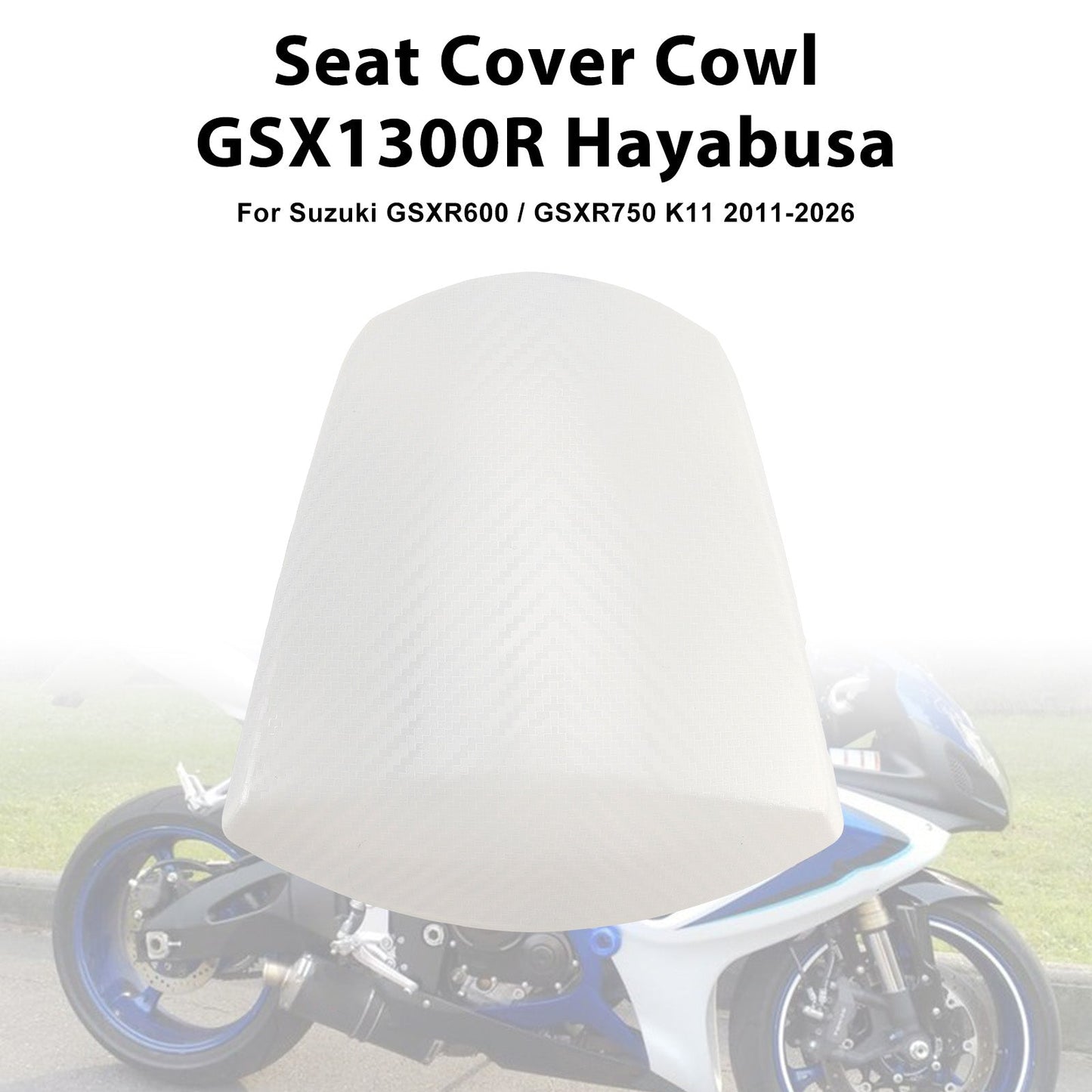 Copertura per sella posteriore per Suzuki GSXR600 GSXR750 K11 2011-2026
