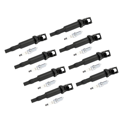 2012-2016 BMW M5 4.4L V8 8X Bobina di accensione + Candele UF592 0221504470