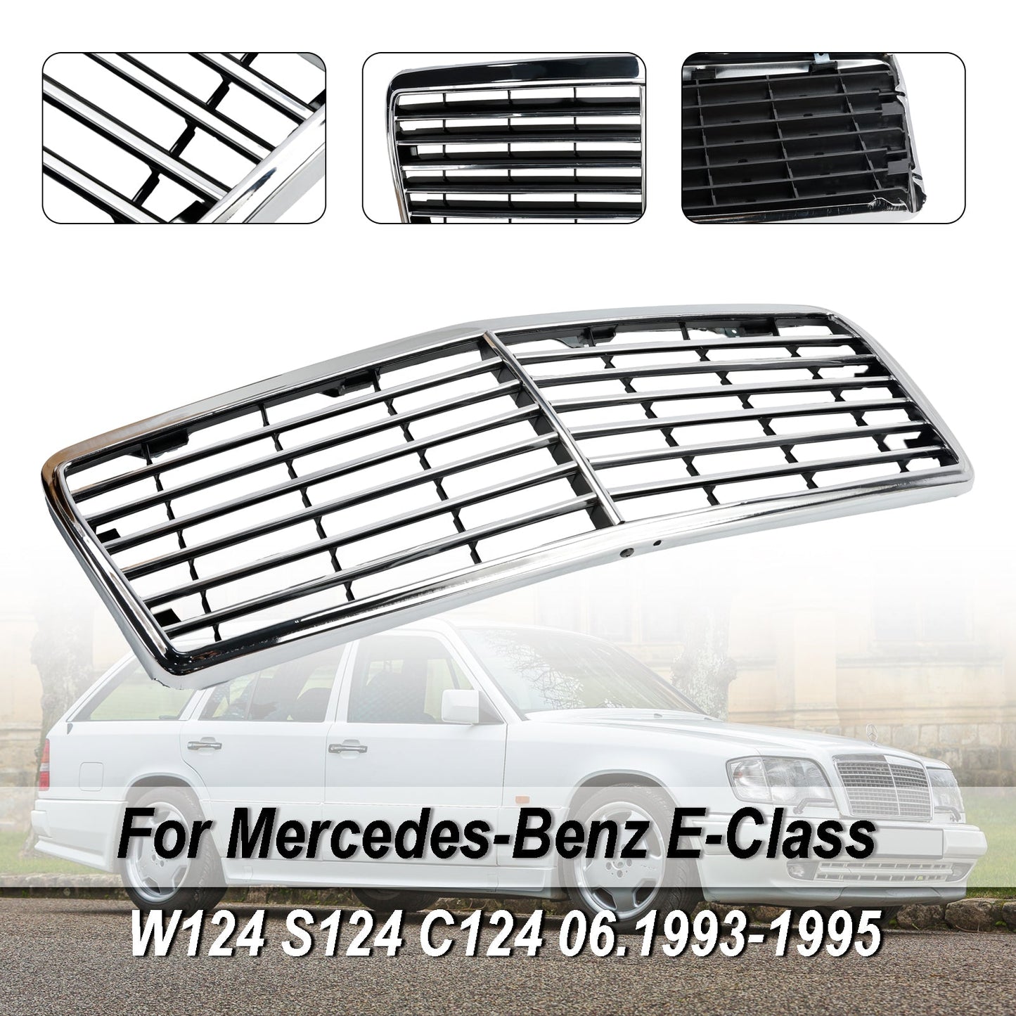 Griglia paraurti anteriore Mercedes-Benz Classe E W124 S124 C124 1993-1995