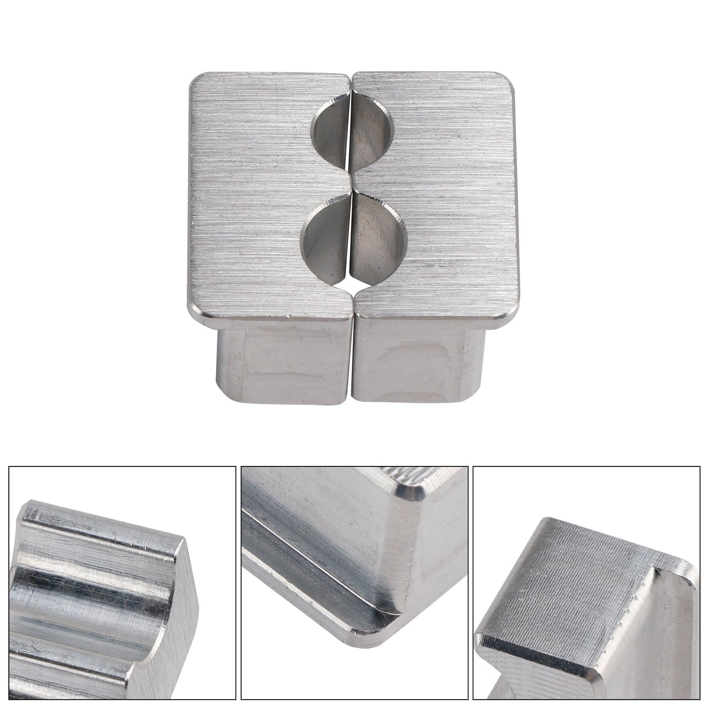 MINI 8/10mm Morsetto per forcella-stelo ammortizzatore/blocco morsa-supporto per asta di sospensione per Fox