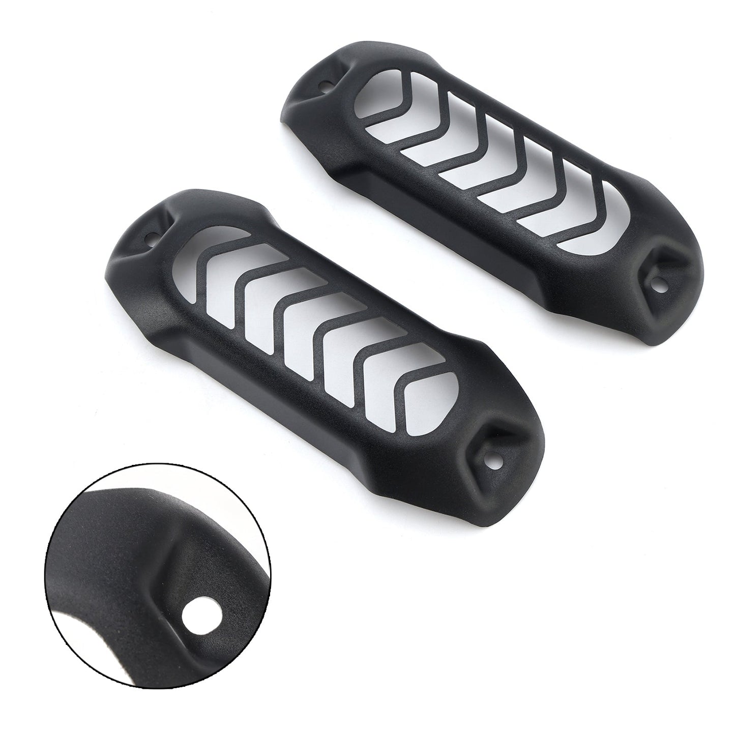 Griglia protettiva per faretti a LED Bmw R1300GS Adv 2024-2025, nera