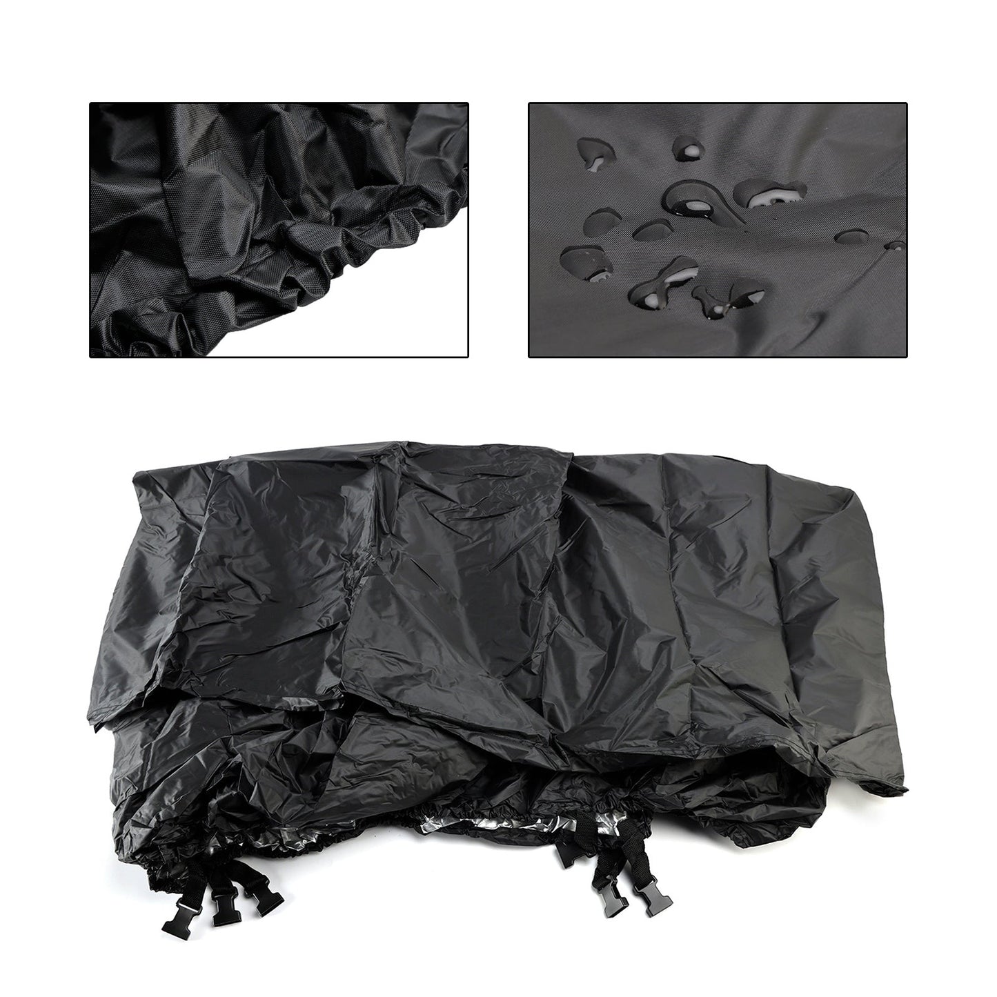 Copertura impermeabile universale per barche 16-18Ft 210D nera per barche Rt175 del ranger