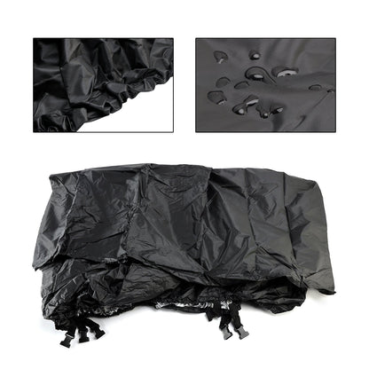 Copertura impermeabile universale per barche 16-18Ft 210D nera per barche Rt175 del ranger