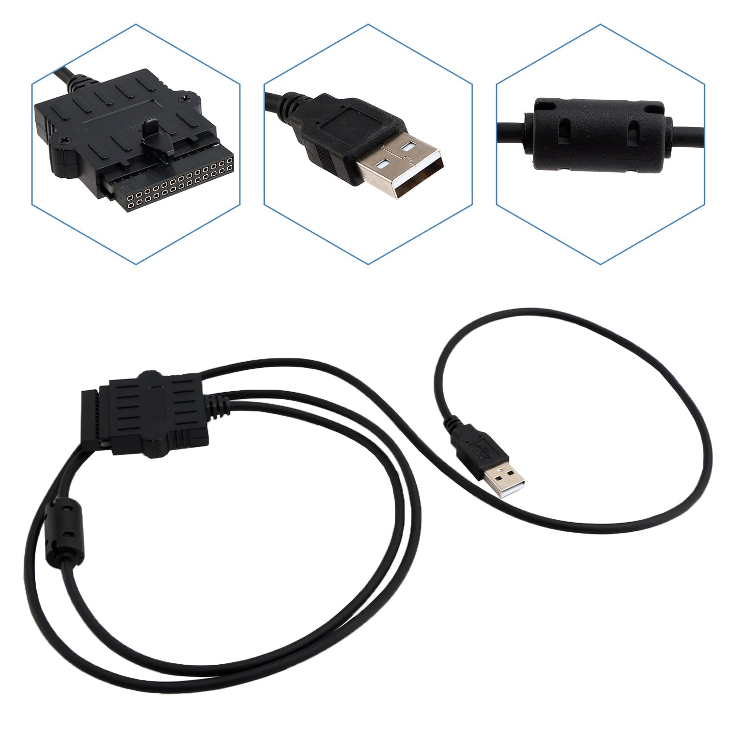 Cavo di programmazione USB PMKN4010-USB per XPR4300 4350 4380 4500 4550 4580 5350