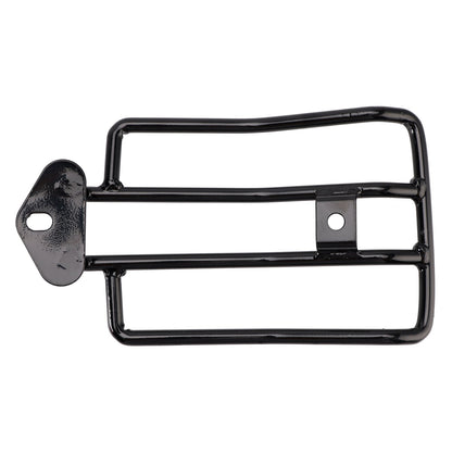 Portapacchi posteriore nero per sella monoposto, adatto per Sportster XL XR 883 1200 2004-2022