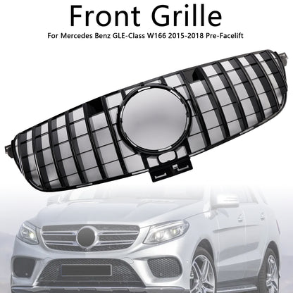 Per Mercedes Benz Classe GLE W166 2015-2018 GT Style Griglia per paraurti anteriore