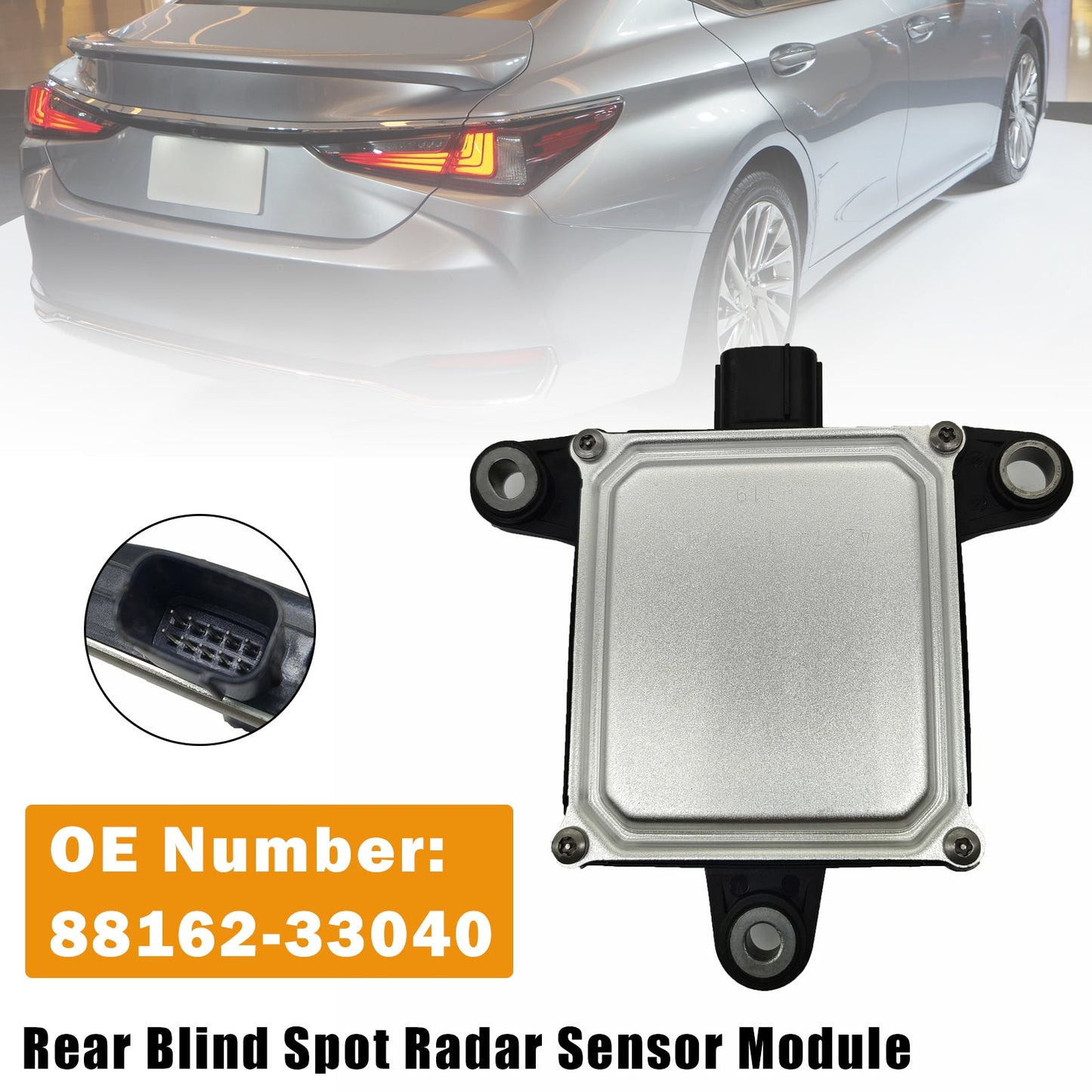 Modulo sensore radar per angolo cieco posteriore per Lexus ES250 ES300H Z10 A10 H10 (2021) 88162-33040
