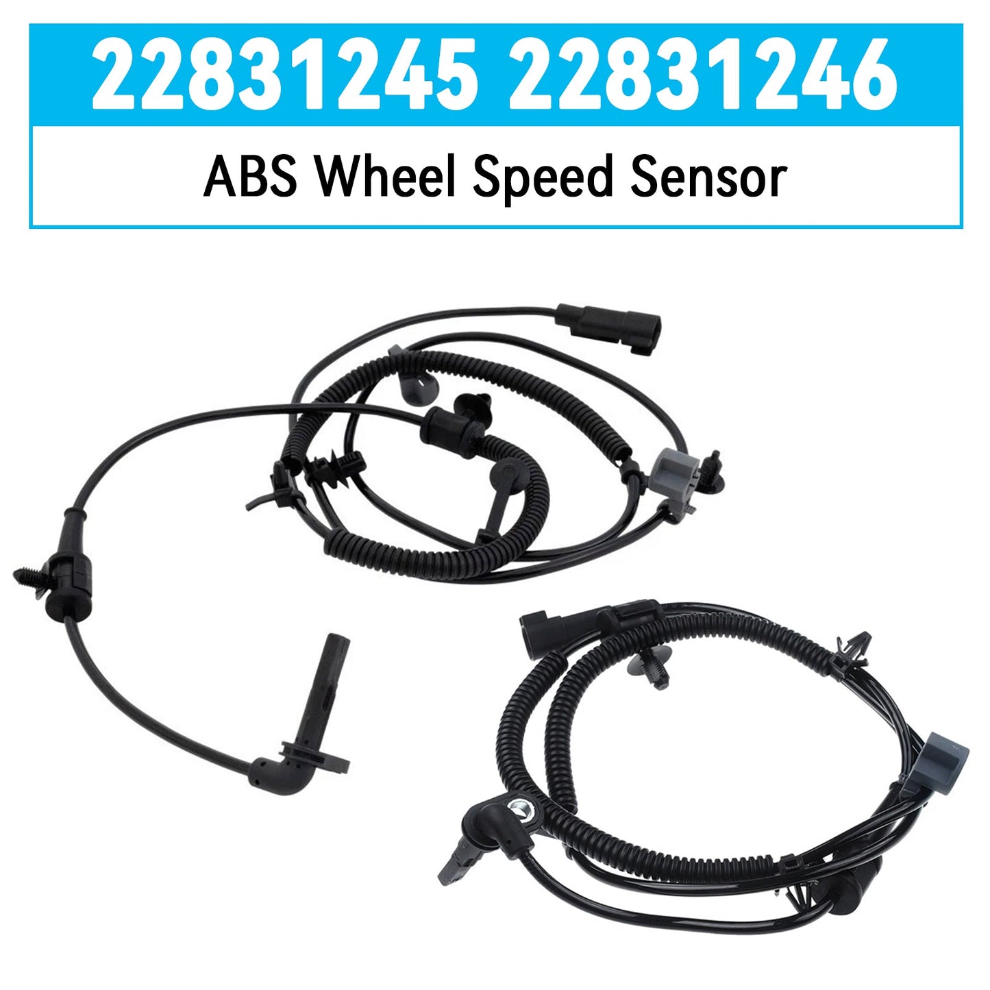Sensore di velocità della ruota ABS posteriore destra e sinistra per Opel Insignia A 22831245 22831246