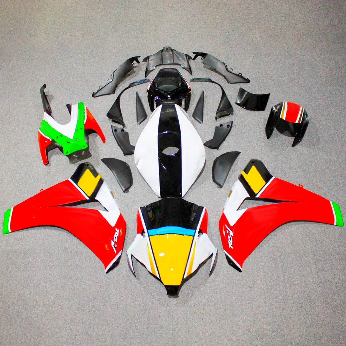 Kit di carene in plastica ABS stampate a iniezione per Honda CBR1000RR 2008-2011