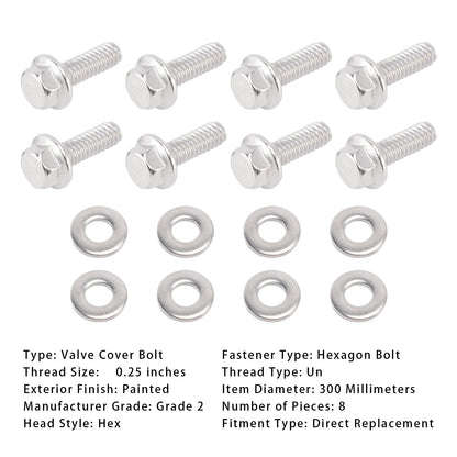Kit bulloni per coperchio valvola esagonale in acciaio inossidabile 300 400-7507
