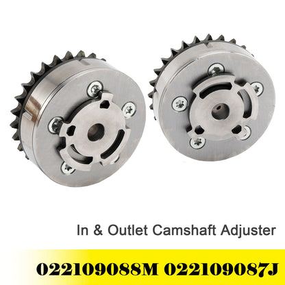 Regolatore albero a camme in ingresso e in uscita VW Audi 2.8 3.2 V6 022109087J 022109088M
