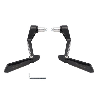 Coppia di protezioni per leve con specchietti retrovisori pieghevoli per mini moto da 22 mm