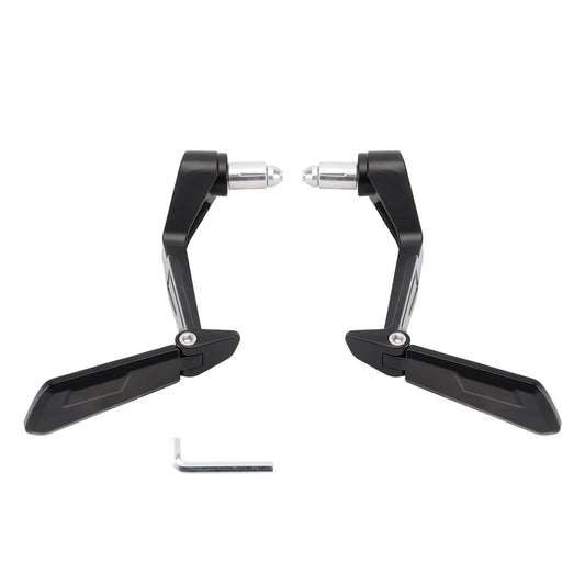 Coppia di protezioni per leve con specchietti retrovisori pieghevoli per mini moto da 22 mm